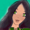 Acerbus, once priestess of Sgrios, shows off her "Holy Diana" in remembrance of times past.