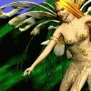 The priestess Talshaya always had an incredible gift for 3D art, it is a true pity her artworks for Temuair are offline. This piece shows another priestess in a "Fae Dance"